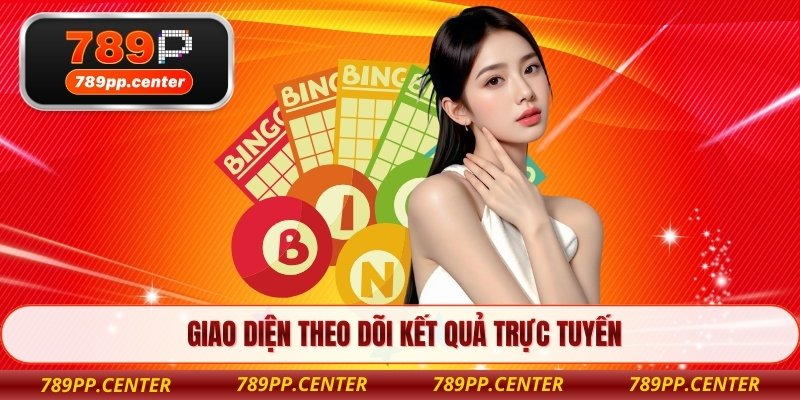 Giao diện theo dõi kết quả trực tuyến